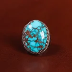 انگشتر فیروزه شجری مردانه کد 24179