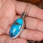 گردنبند فیروزه شجری کد 24255