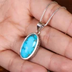 گردنبند فیروزه شجری کد 24262