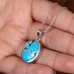 گردنبند فیروزه شجری کد 24268