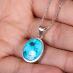 گردنبند فیروزه شجری کد 24273