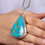 گردنبند فیروزه شجری کد 24356