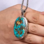 گردنبند فیروزه شجری کد 24364