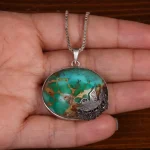 گردنبند فیروزه شجری کد 24417