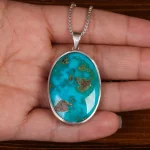 گردنبند فیروزه شجری کد 24418