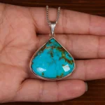 گردنبند فیروزه شجری کد 24419