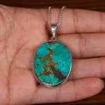 گردنبند فیروزه شجری کد 24420