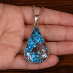 گردنبند فیروزه شجری کد 24421