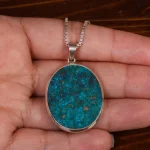 گردنبند فیروزه شجری کد 24425