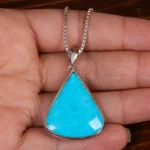 گردنبند فیروزه شجری کد 24429