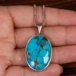 گردنبند فیروزه شجری کد 24431