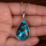 گردنبند فیروزه شجری کد 24437