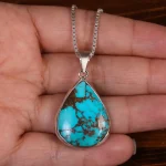 گردنبند فیروزه شجری کد 24438