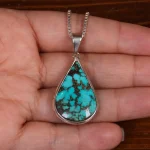 گردنبند فیروزه شجری کد 24439