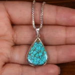 گردنبند فیروزه شجری کد 24443