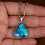 گردنبند فیروزه شجری کد 24444