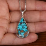 گردنبند فیروزه شجری کد 24446