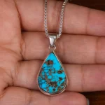 گردنبند فیروزه شجری کد 24447