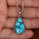 گردنبند فیروزه شجری کد 24449