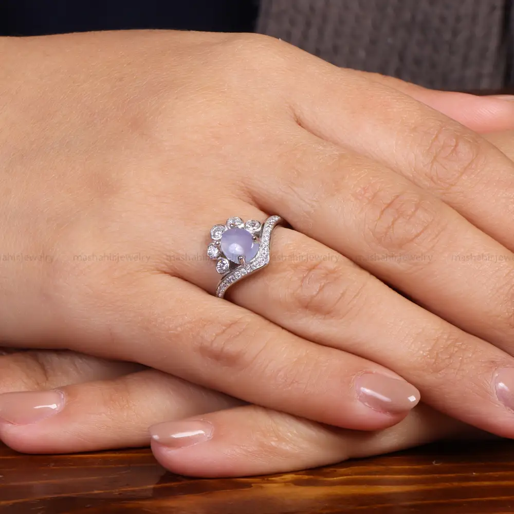 انگشتر عقیق زنانه سوسنی کد 24513