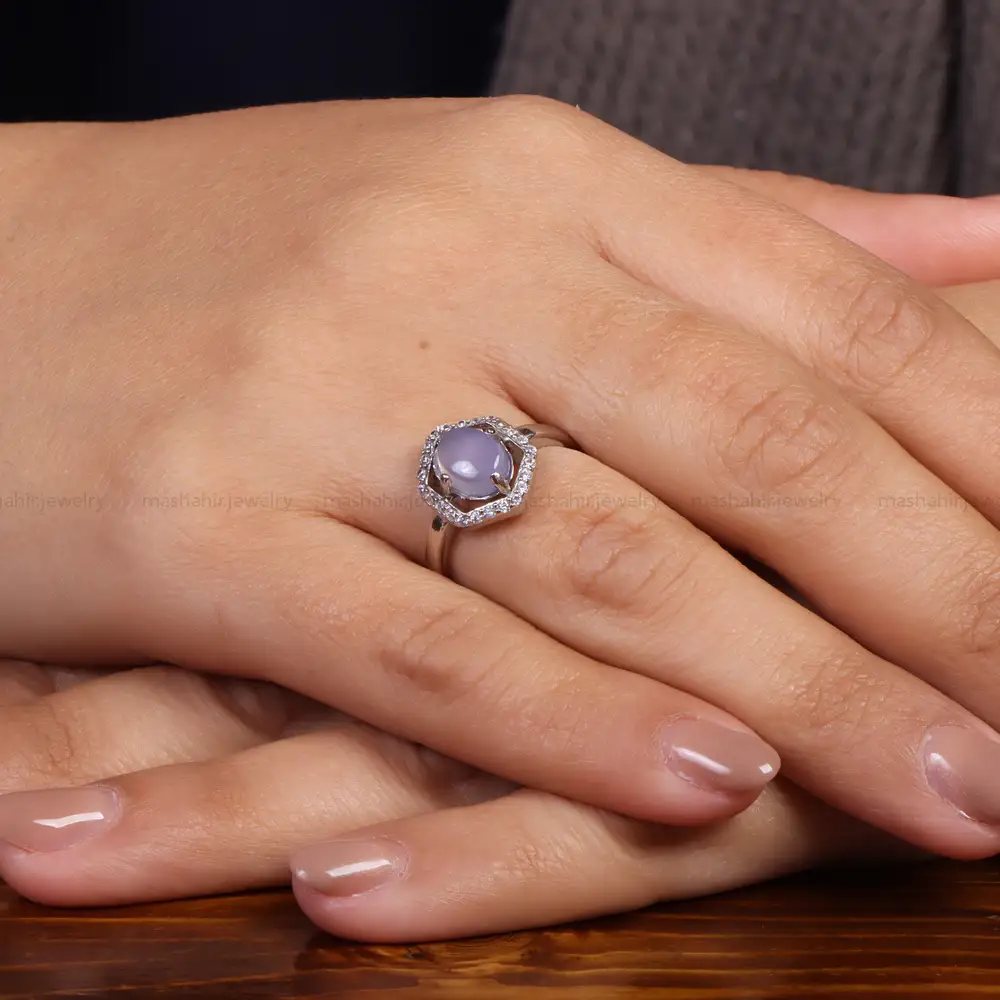 انگشتر عقیق زنانه سوسنی کد 24516