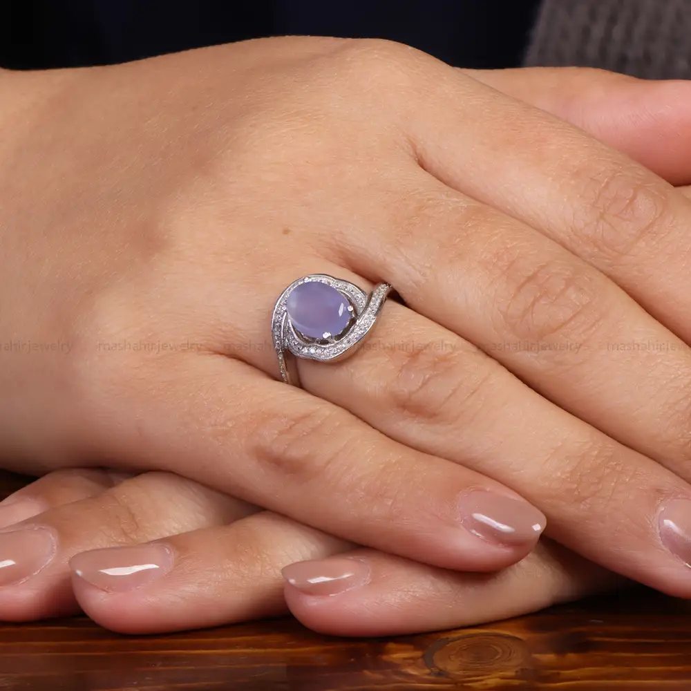 انگشتر عقیق زنانه سوسنی کد 24518