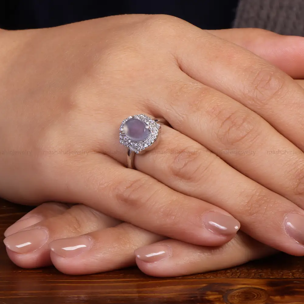 انگشتر عقیق زنانه سوسنی کد 24520