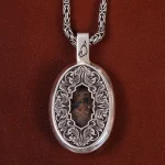 گردنبند فیروزه شجری کد 23604