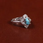 انگشتر فیروزه شجری زنانه کد 24471