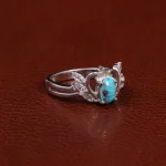 انگشتر فیروزه شجری زنانه کد 24472