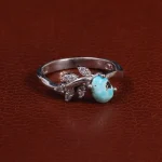 انگشتر فیروزه بچه گانه کد 24476