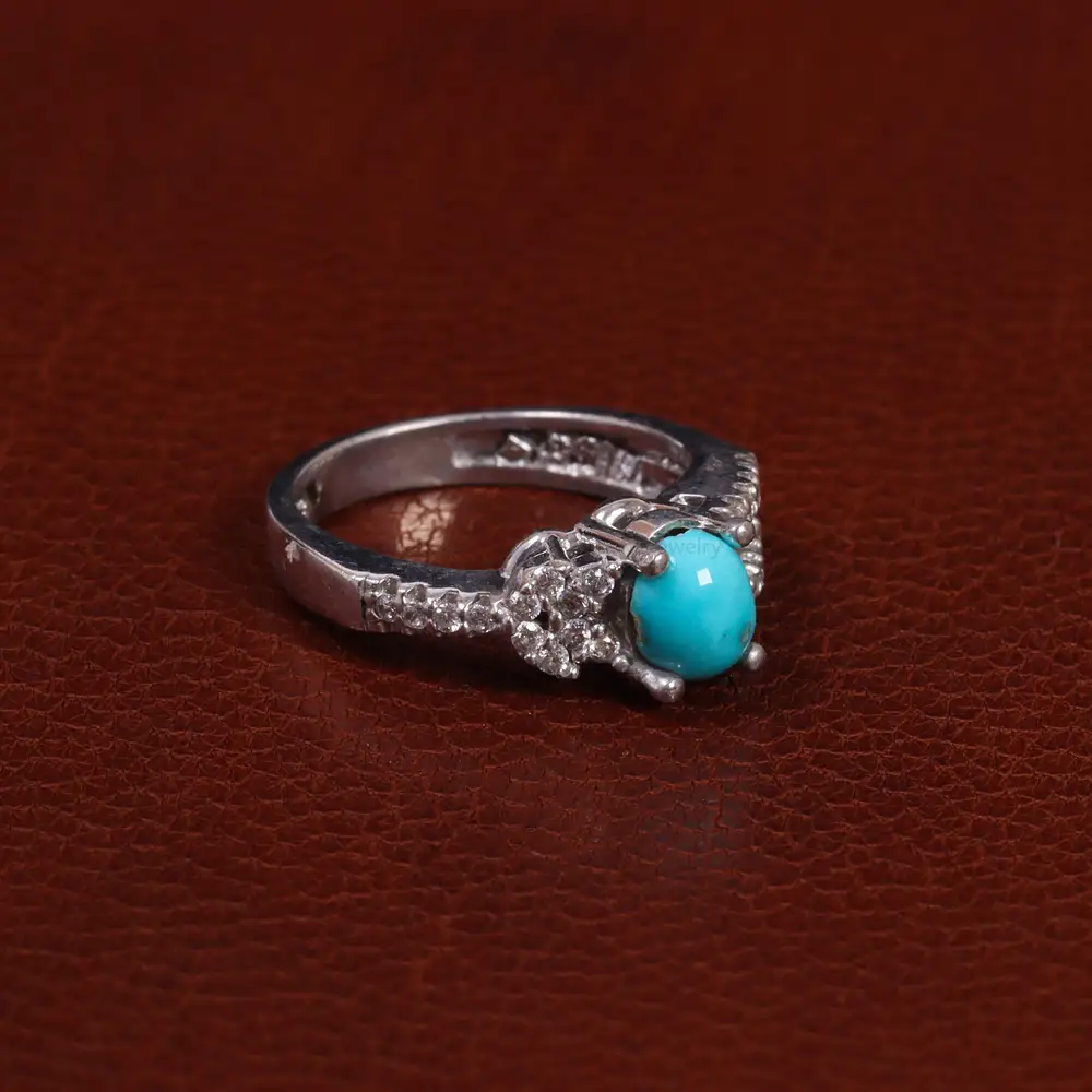 انگشتر فیروزه بچه گانه کد 24492