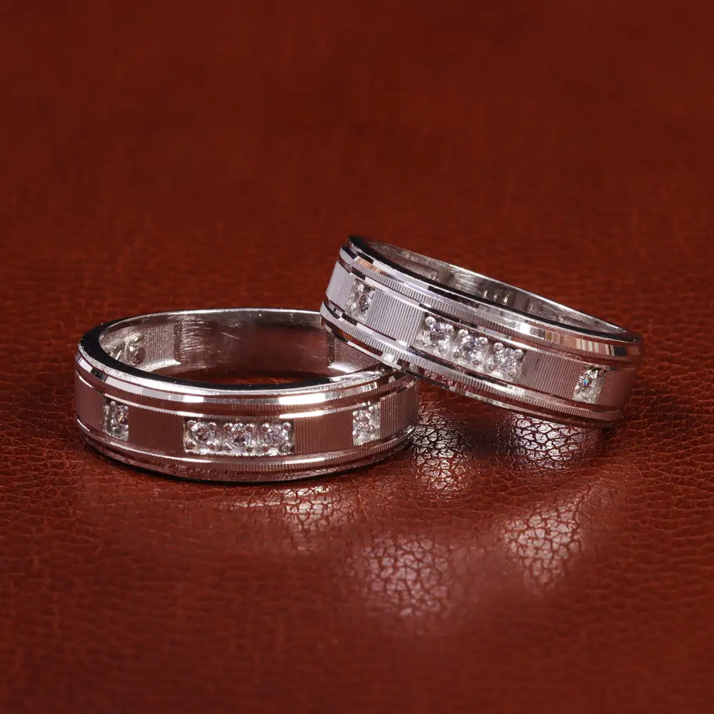 حلقه نقره ست کد 24623