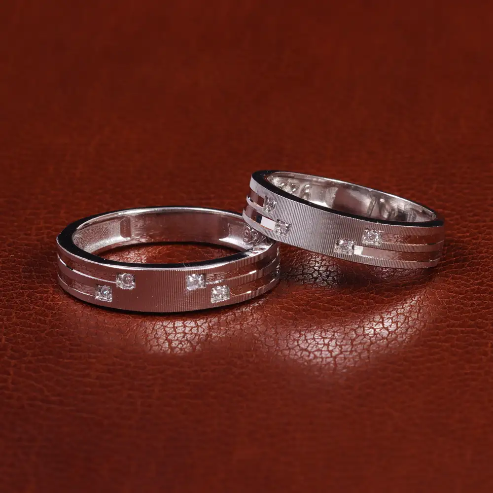 حلقه نقره ست کد 24625