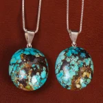 گردنبند فیروزه شجری کد 24628