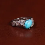 انگشتر فیروزه شجری زنانه کد 24714