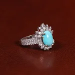 انگشتر فیروزه شجری زنانه کد 24722