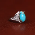 انگشتر فیروزه شجری زنانه کد 24740