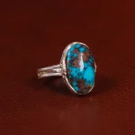 انگشتر فیروزه شجری زنانه کد 24743