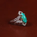 انگشتر فیروزه شجری زنانه کد 24758