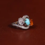 انگشتر میکس زنانه کد 24763