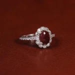 انگشتر عقیق زنانه کد 24766