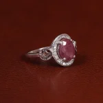 انگشتر یاقوت سرخ زنانه کد 24775