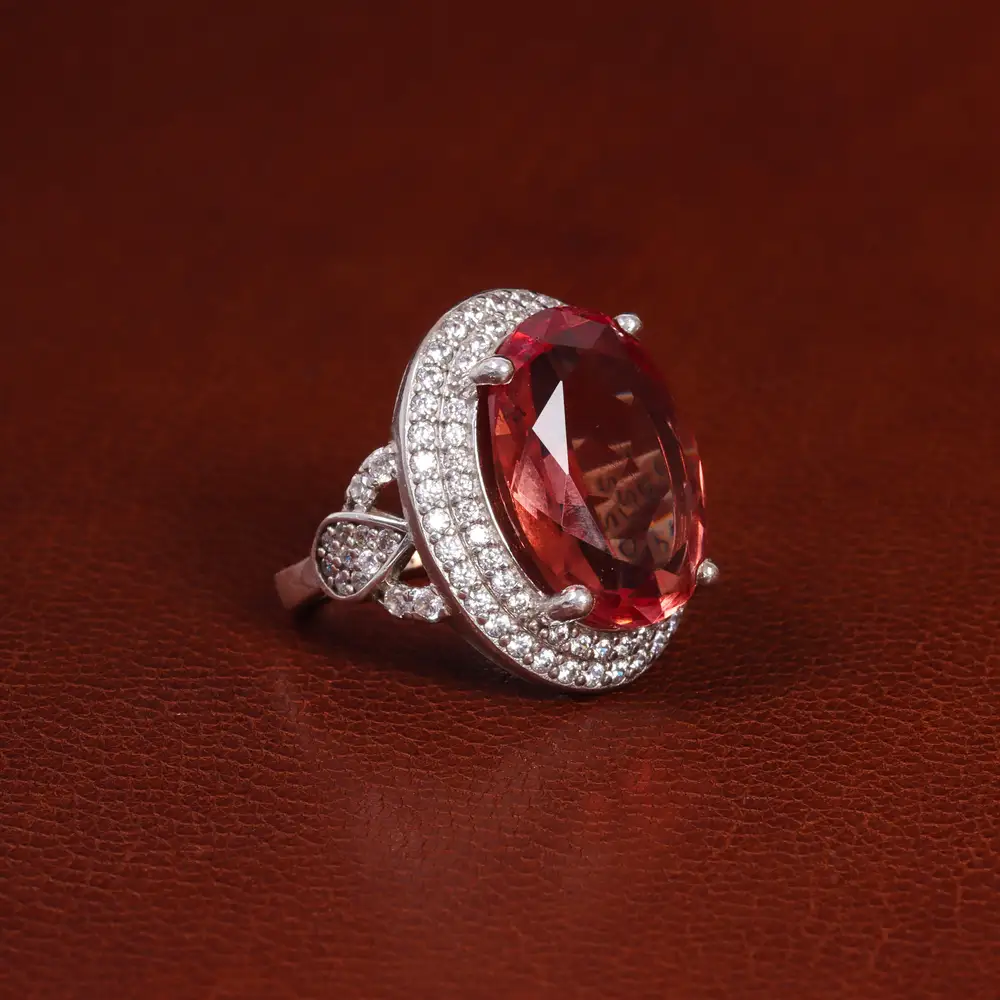 انگشتر الکساندریت زنانه کد 24784