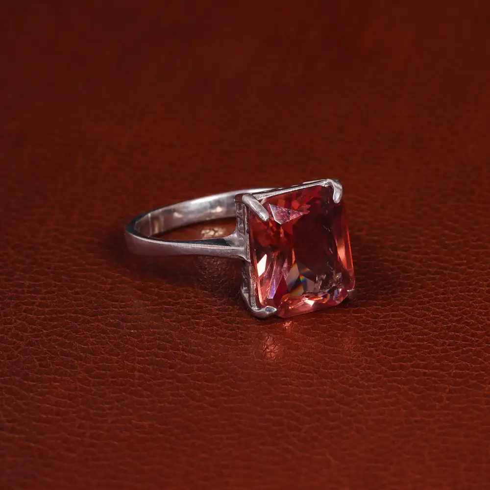 انگشتر الکساندریت زنانه کد 24785