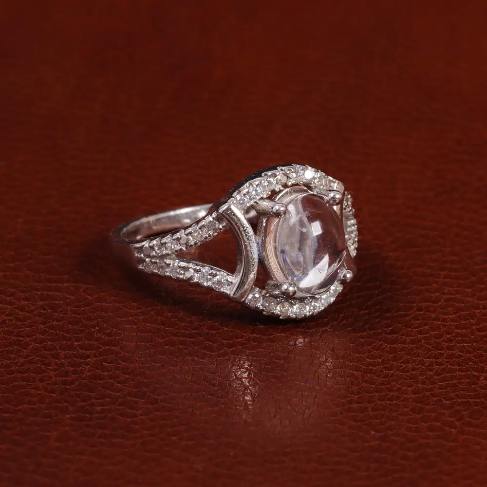 انگشتر اوپال زنانه کد 24808