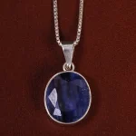 گردنبند یاقوت کبود کد 24931