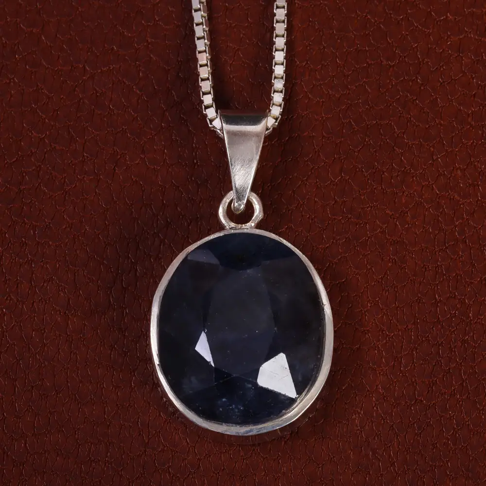 گردنبند یاقوت کبود کد 24932