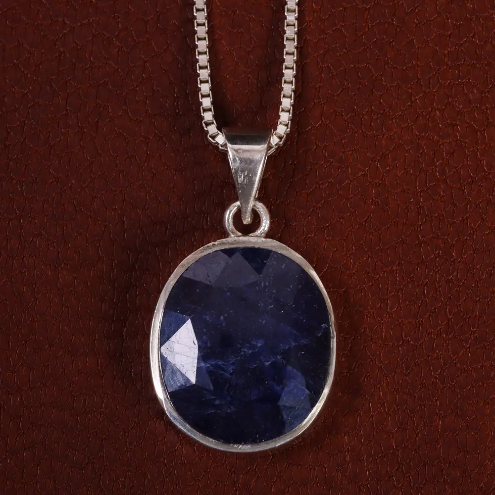 گردنبند یاقوت کبود کد 24933