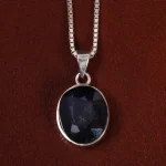 گردنبند یاقوت کبود کد 24936